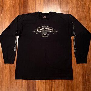 Harley-Davidson Ocala, Florida Long Sleeve Tee – Black, Size XL
